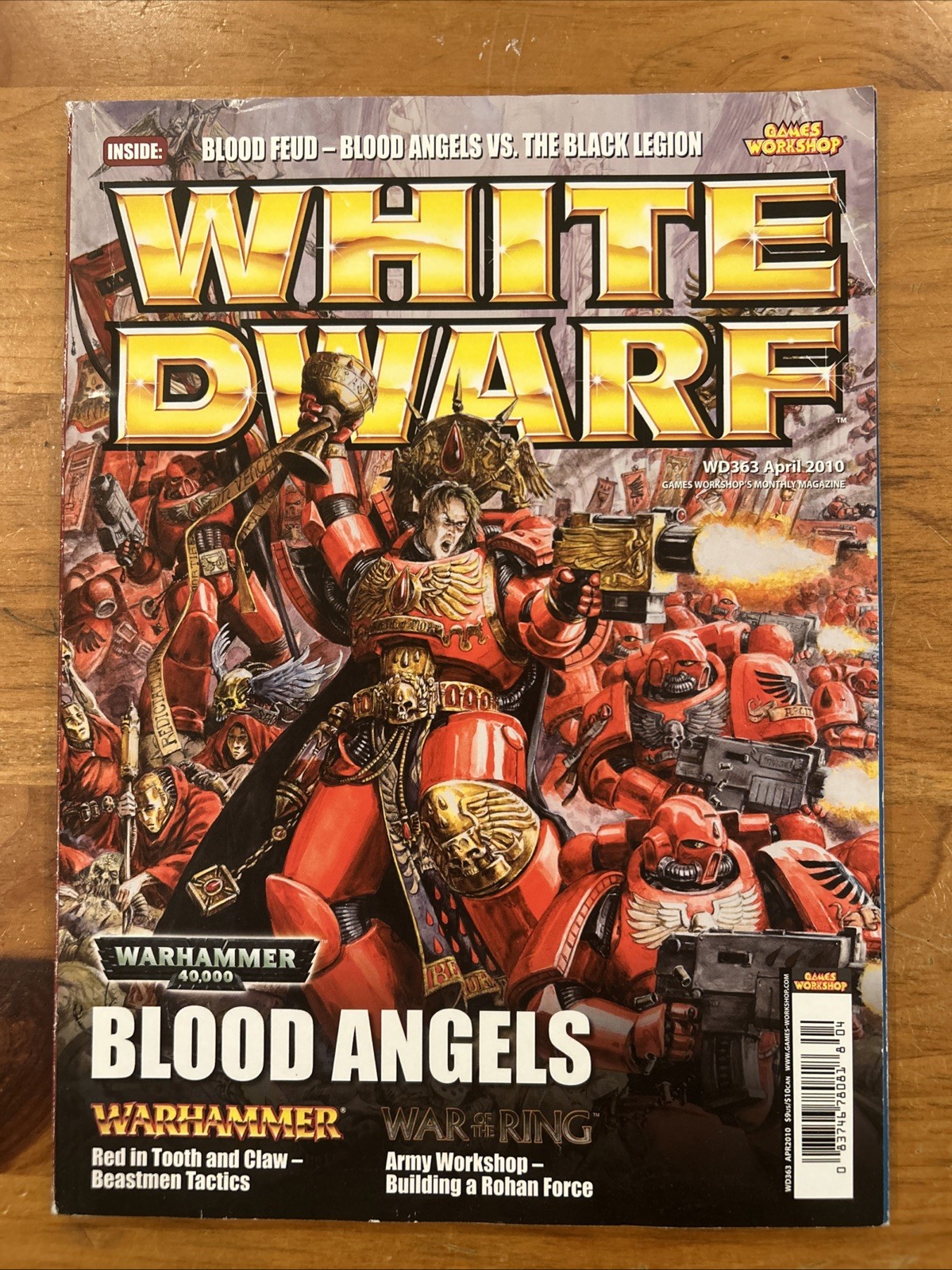 Games Workshop Warhammer White Dwarf Magazine #363 April 2010 Blood Angels