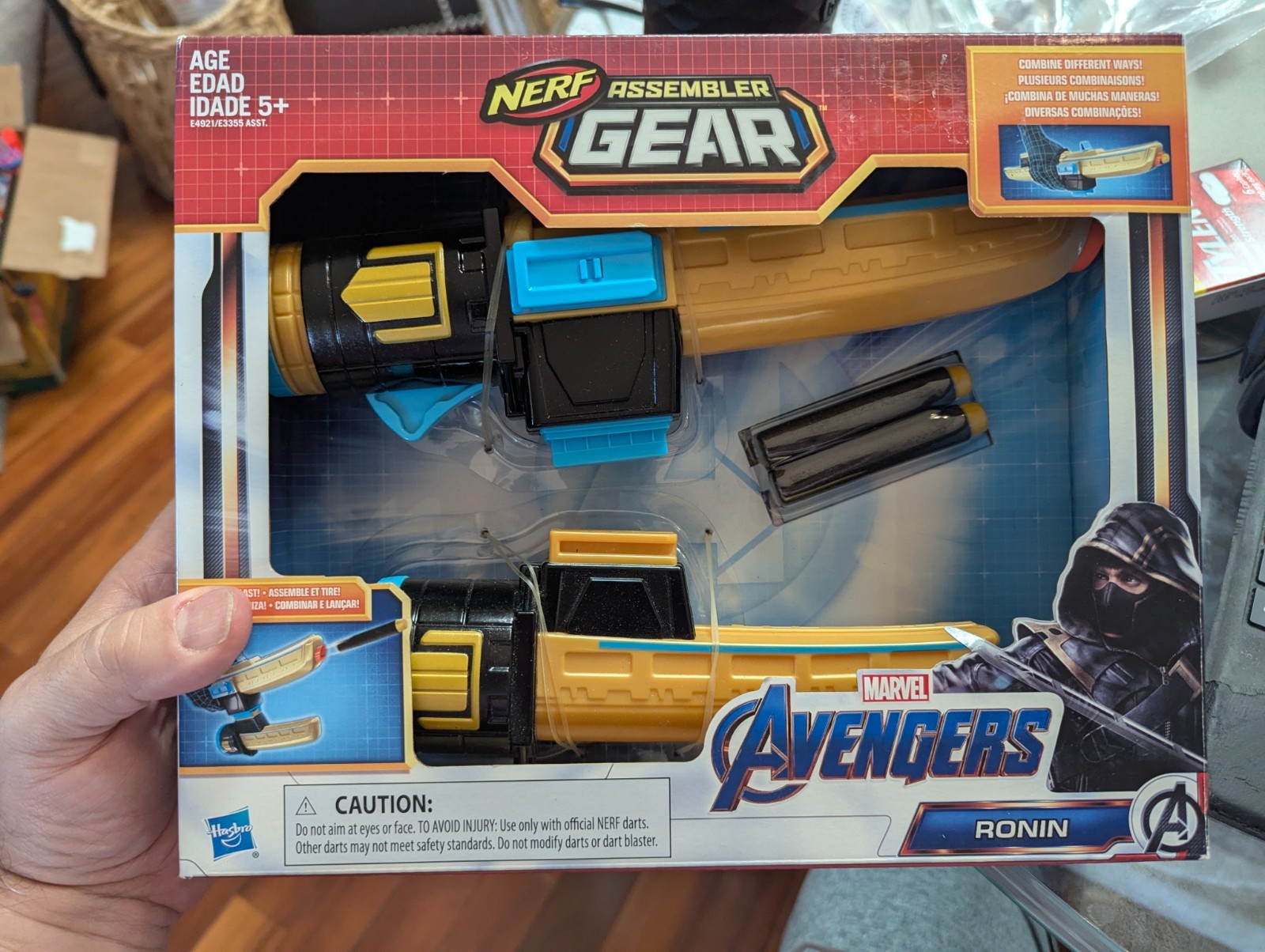 MARVEL AVENGERS RONIN NERF ASSEMBLER GEAR SEALED 2018
