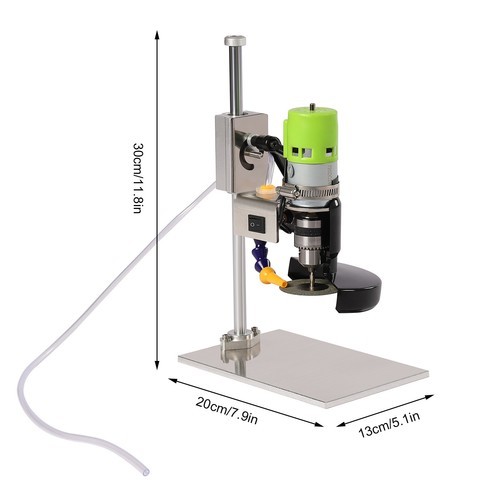 150W Electric DIY Bottle Cutter Tool Kit 6000R/Min Glass Bottle Cutter Machine