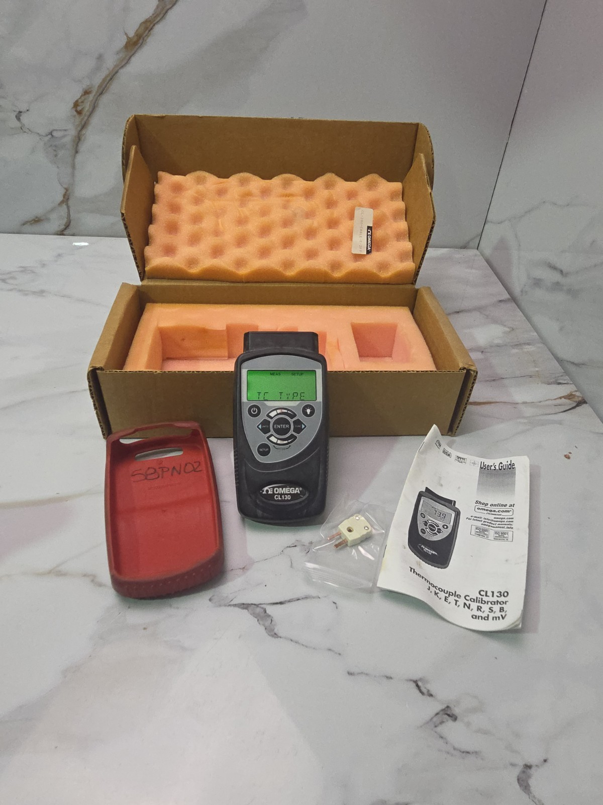 Omega CL130 CL 130 Thermocouple Calibrator