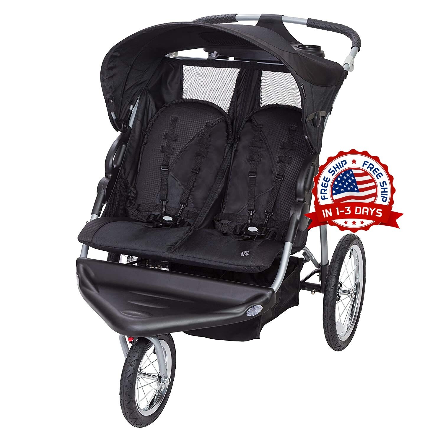 Baby Double Stroller For Twins Cosas De Bebe Cochecito Doble Carriola Gemelos