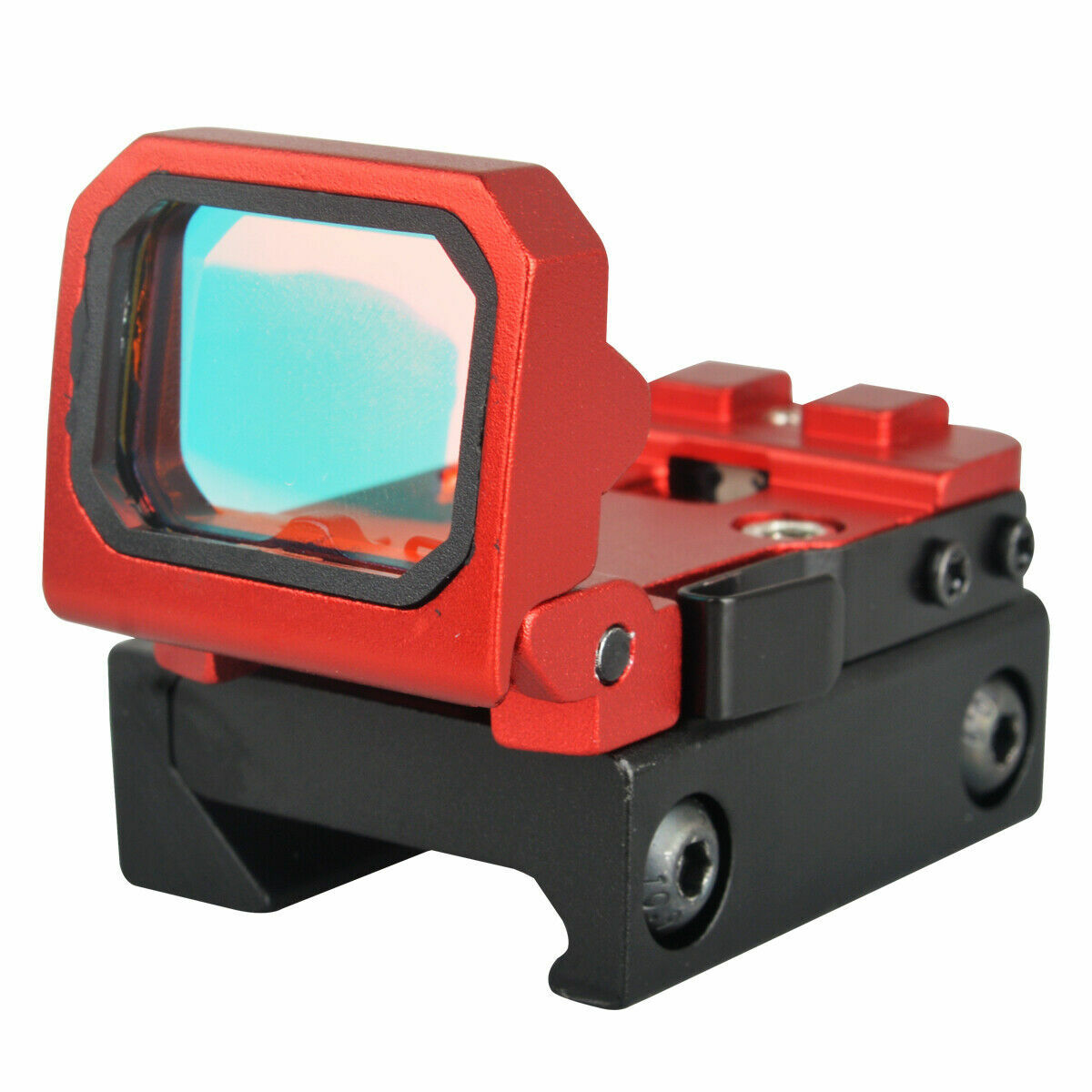 Tactical Flip Up Dot Sight Holographic Reflex Scope Foldable RMR Red Dot Sight