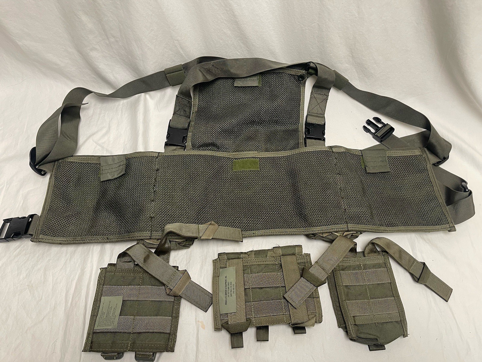 Paraclete Rack Vest Pre MSA Paraclete CAG Delta