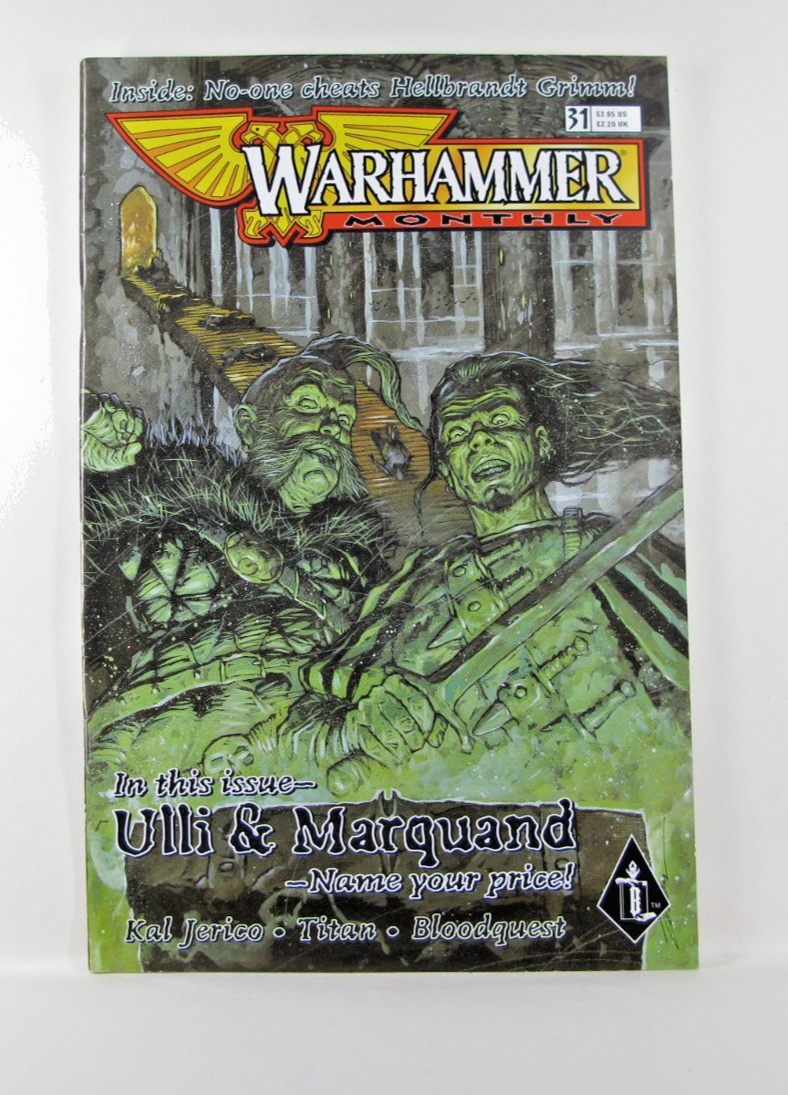 Warhammer Monthly 31 2000 40K Fantasy Graphic Novel Uli & Marquand GW