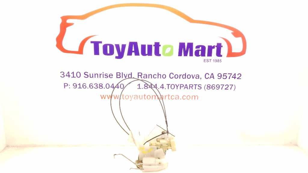 2000 TOYOTA CELICA PASSENGER SIDE FRONT DOOR LOCK ACTUATOR ASSEMBLY
