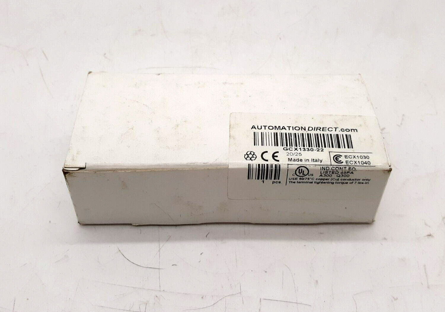 Automation Direct GCX1330-22 3-Position Selector Switch -Factory Sealed
