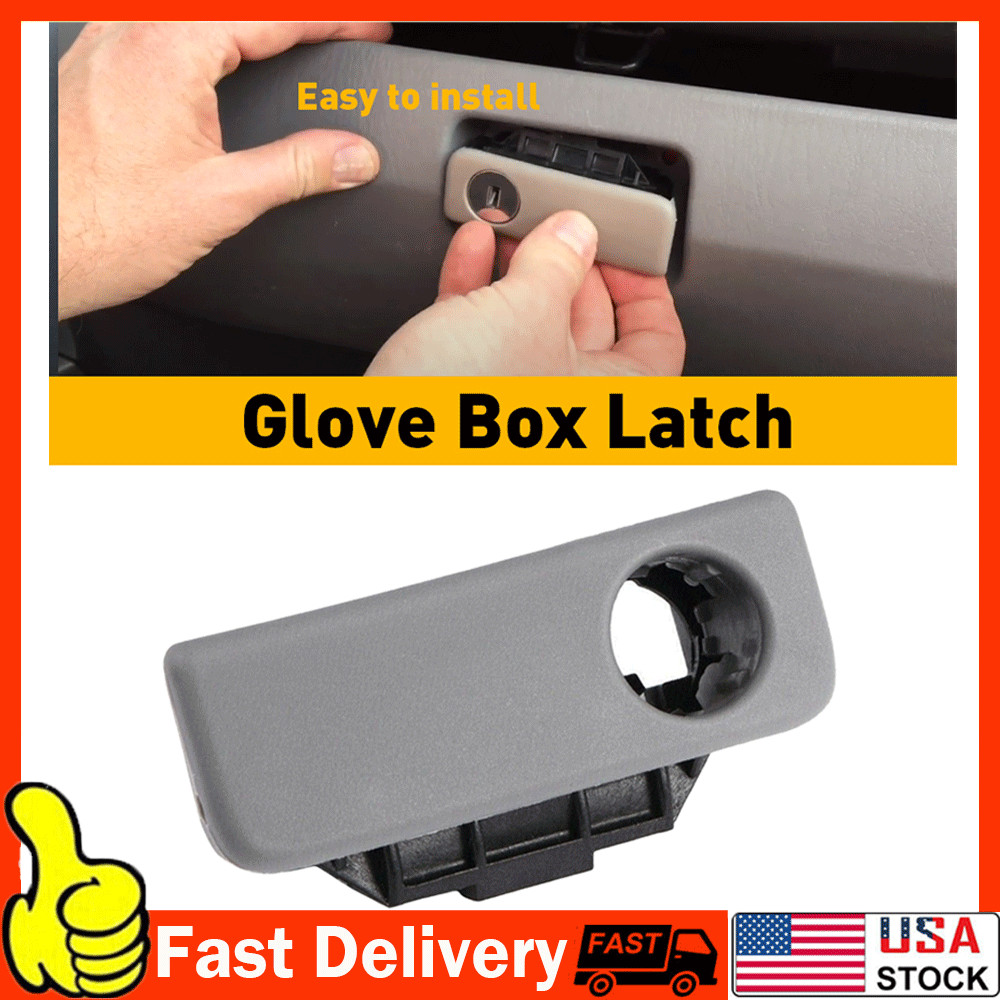 Glove Box Lock Latch Compartment Handle Stone Gray for 2004 - 2010 Toyota Sienna