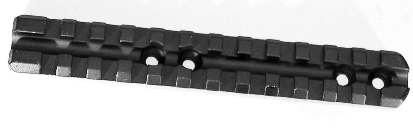 Mossberg 500 590 12GA Picatinny Rail Scope Mount Base Aluminum Black Hunting