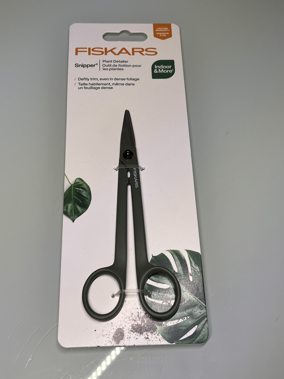 Fiskars Snipper Plant Detailer 2" Plant Snips Stainless Steel Garden Shear