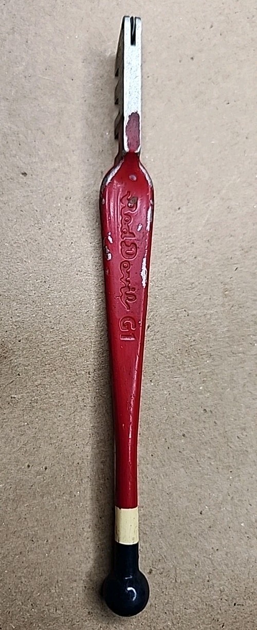 1946 Red Devil Tools Irvington New Jersey G1 Aluminum Glass Cutter One Tool