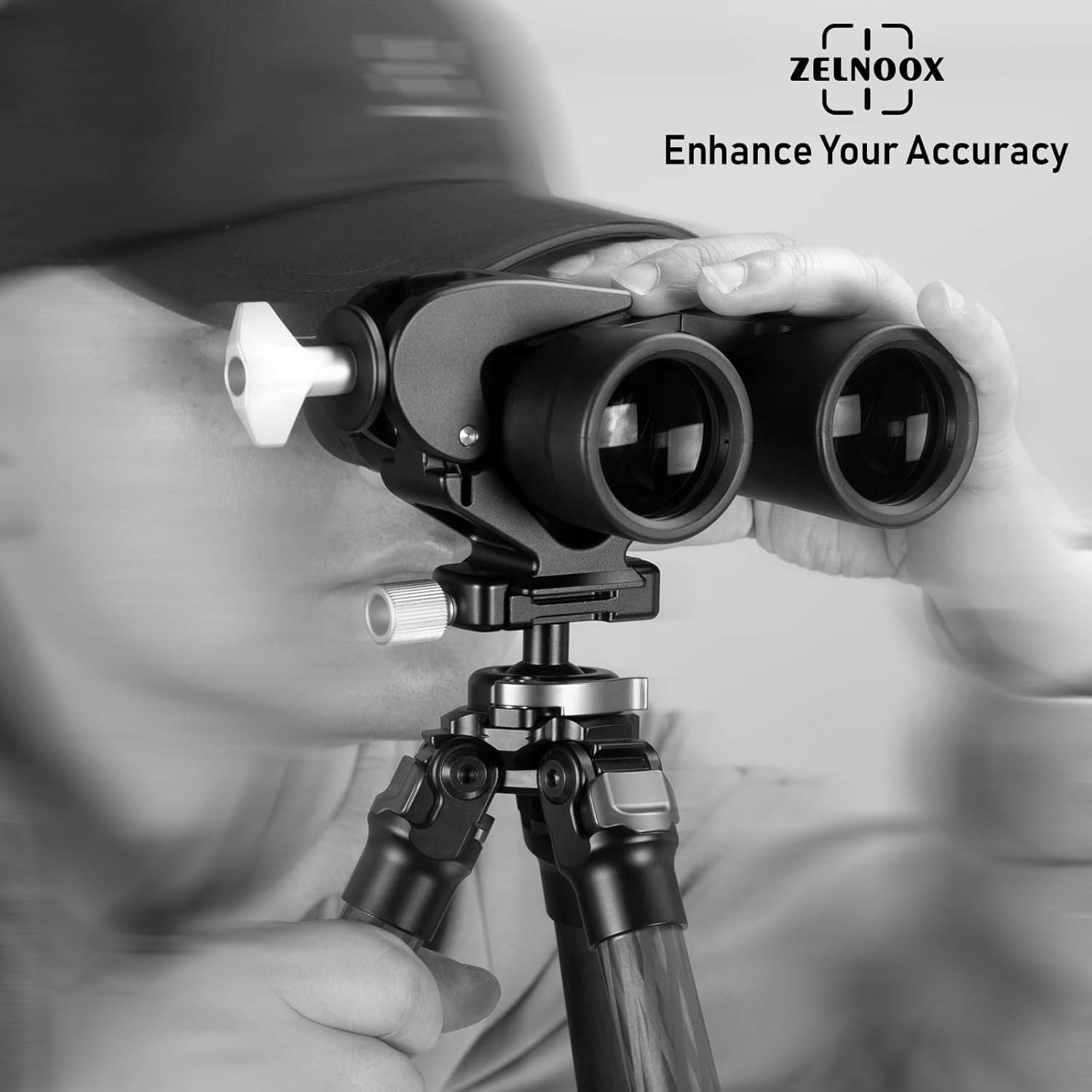 Quick-Release Binocular Tripod Clamp for Optimal Viewing