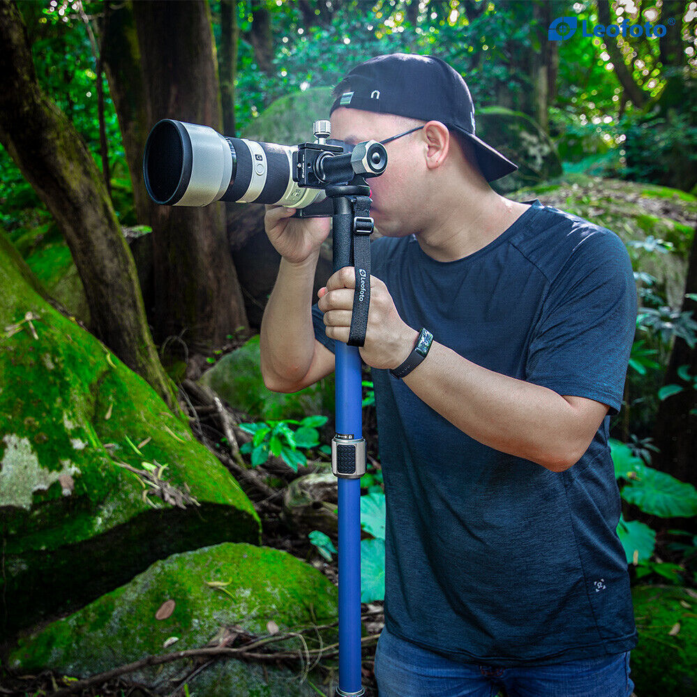 Leofoto MPG-01 Monopod Head Side Mount | 360° Panning / Arca