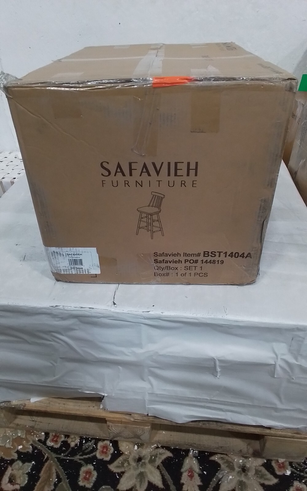 Safavieh QUAI SWIVEL COUNTER STOOL, Reduced Price 2172745140 BST1404A