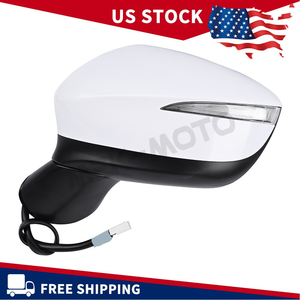 Left Side Mirror for 2015-2016 MAZDA CX-5 with Signal BSM Power Fold 9pin Driver