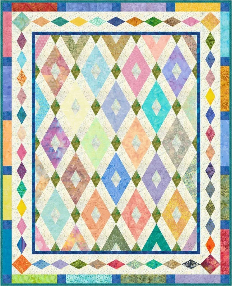 Bundle of 4 quilt patterns from our closed shop
