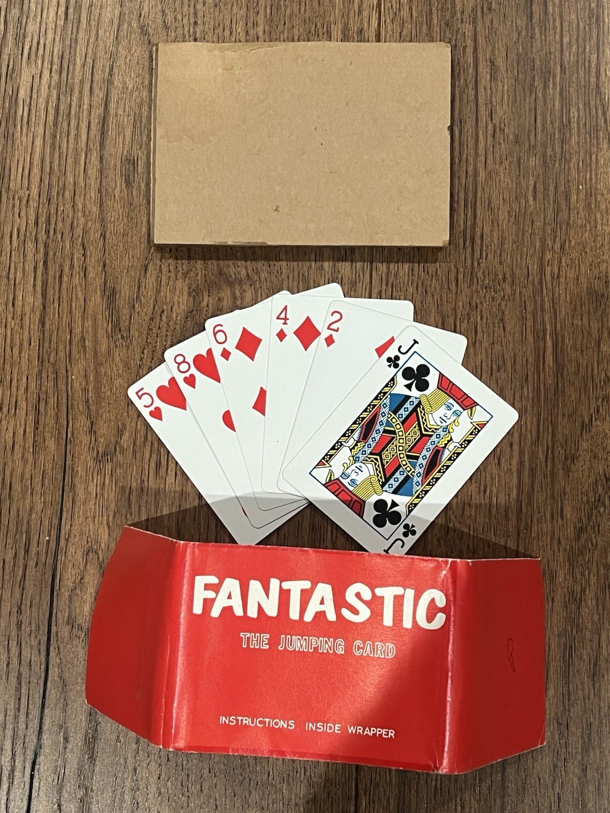 FANTASTIC (the jumping card).  Vintage 1980s Card Magic
