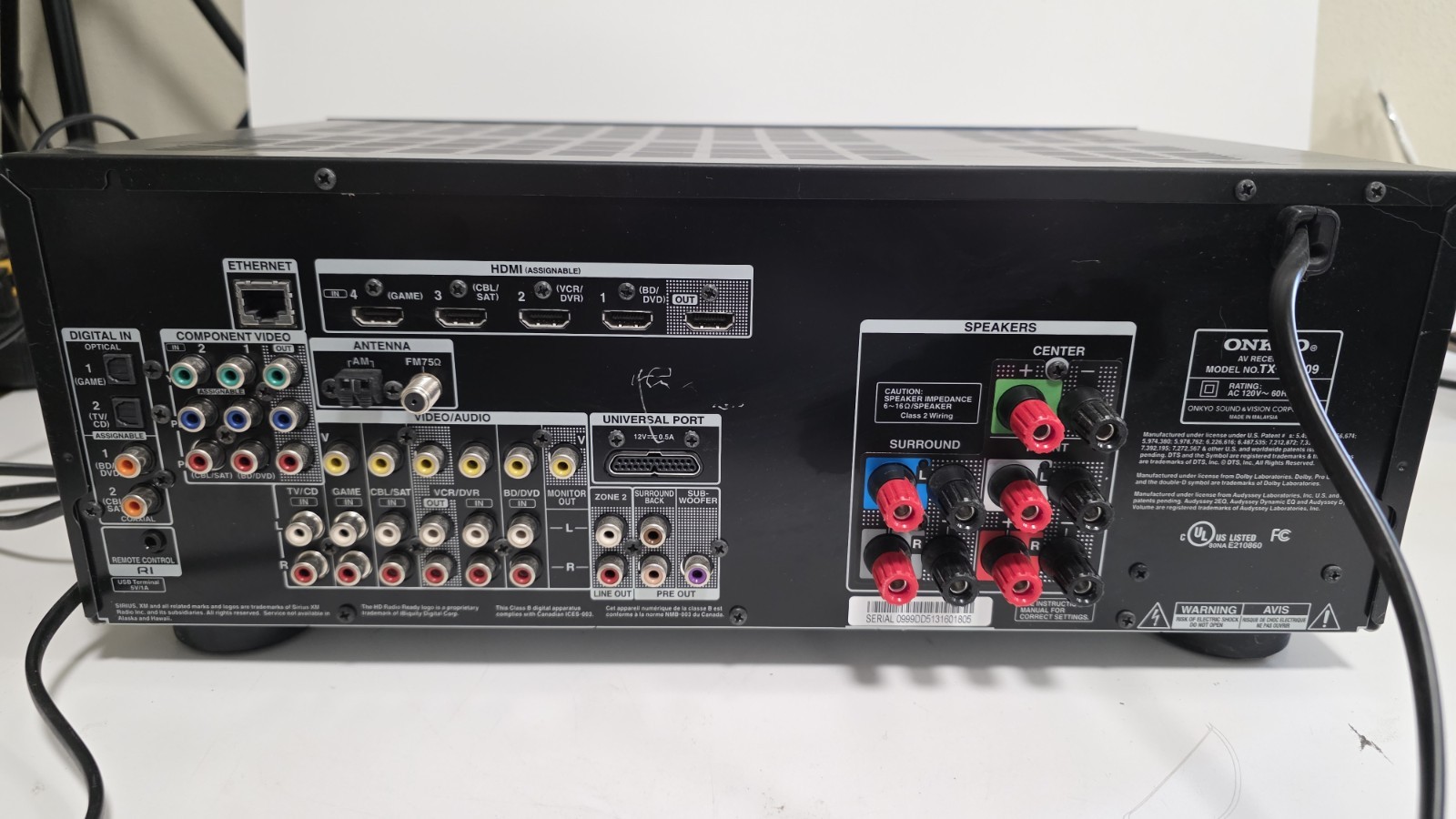 Onkyo TX-NR509 AV Receiver