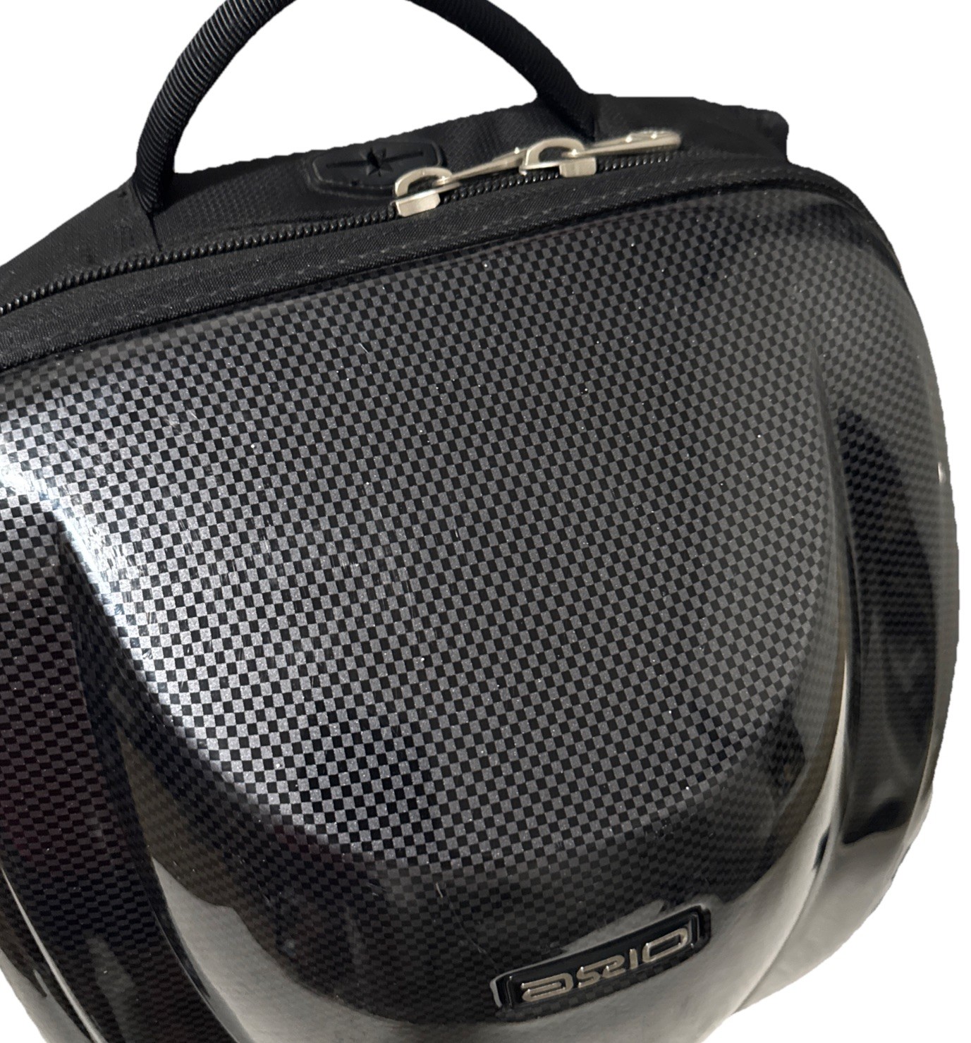 Axio By Harodesign Black Hardshell Motorcycle / Bike Protective Backpack