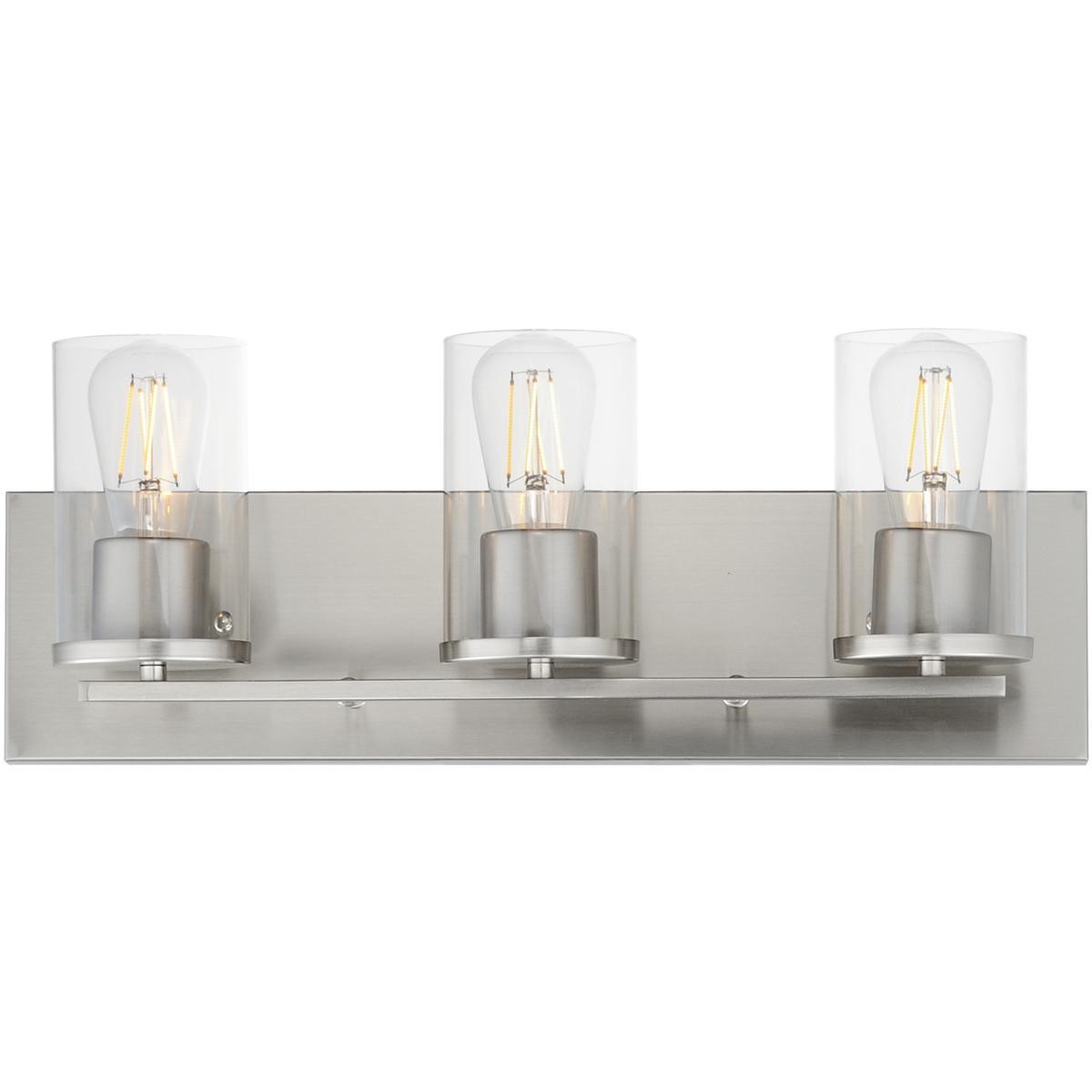 Maxim Lighting 10283CLSN Lateral Bathroom Vanity Light Satin Nickel