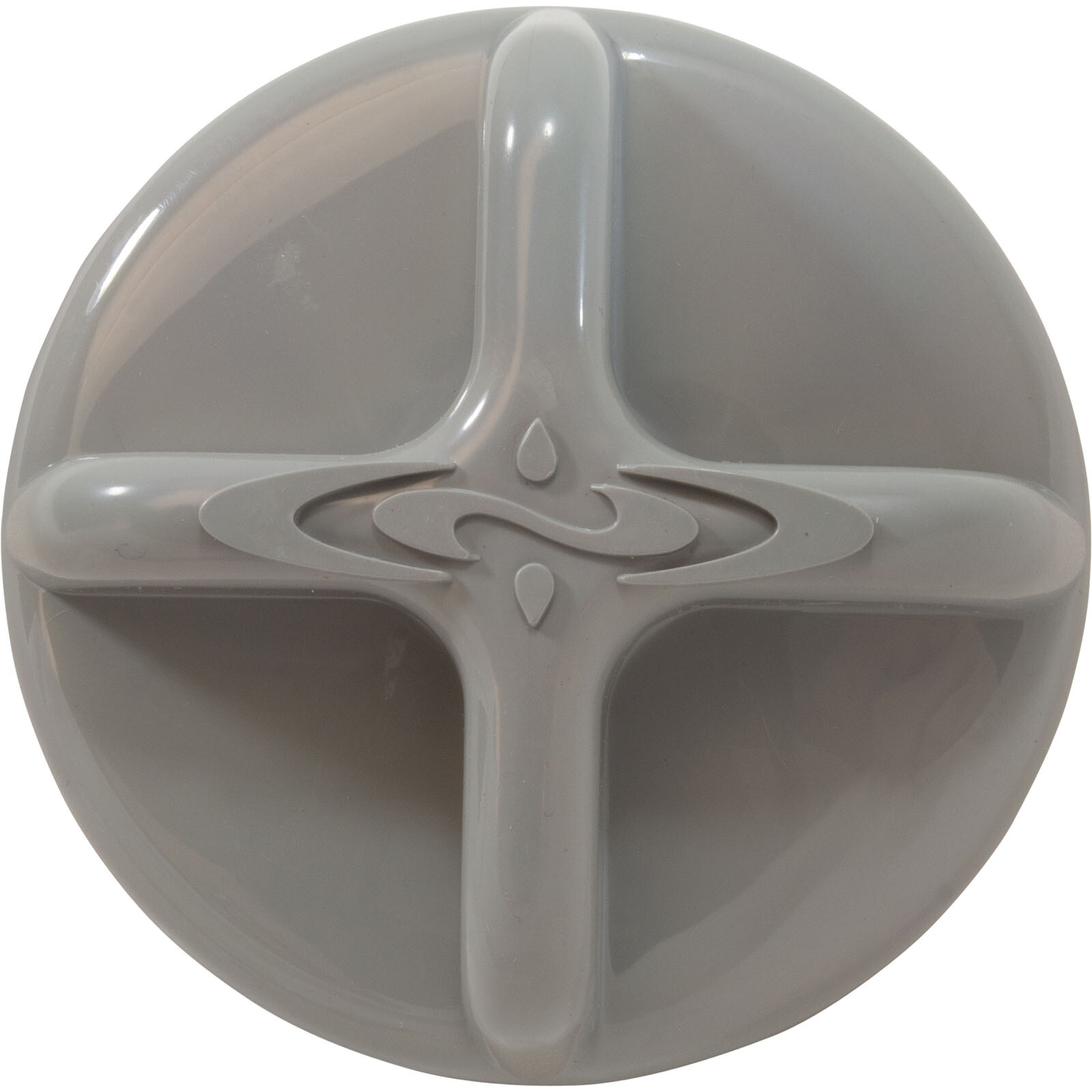 Knob, Dimension One Selector Valve, Skirted, Gray