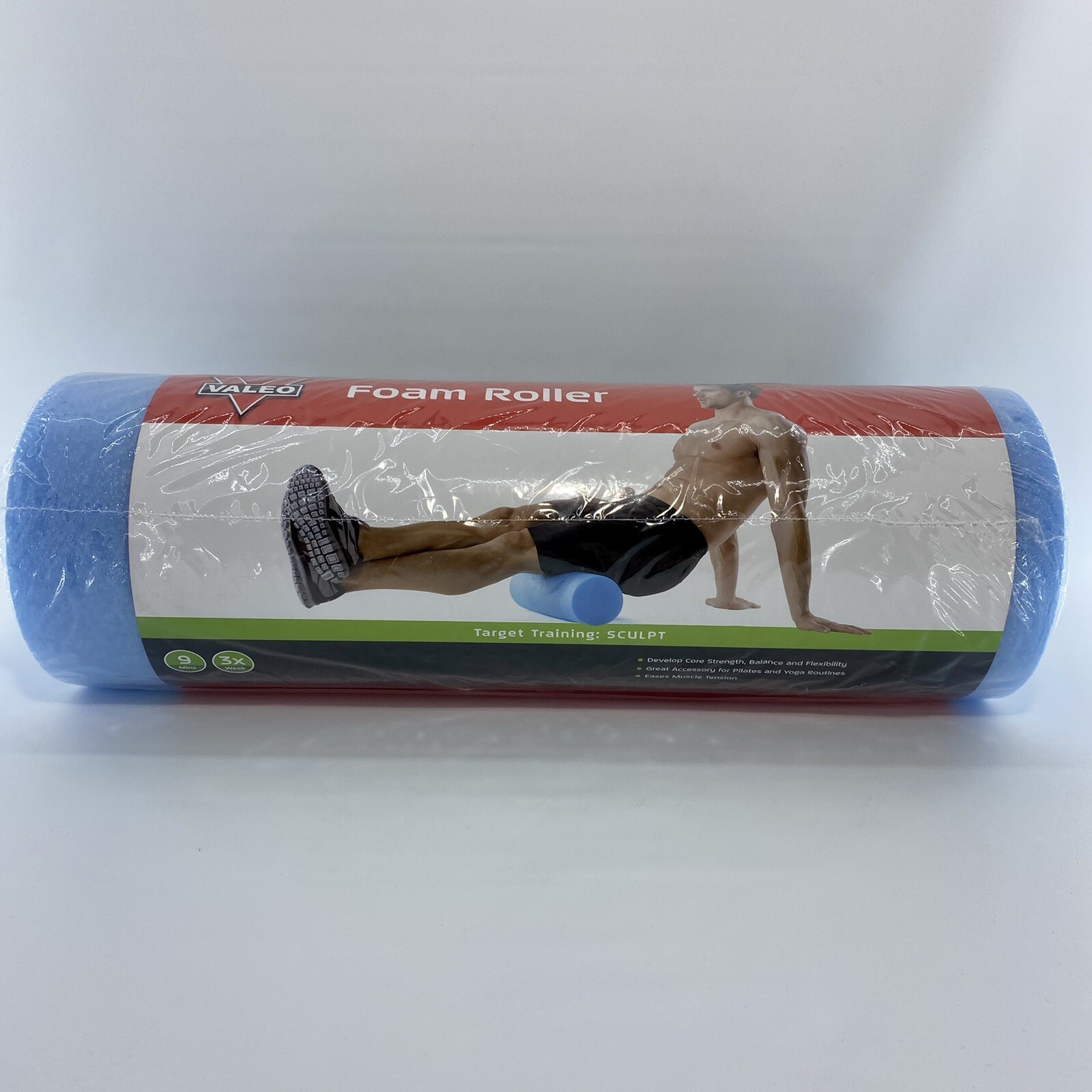 Valeo Foam Roller Sculpt Training Exercise Core Strength Pilates and Yoga 18”x6”