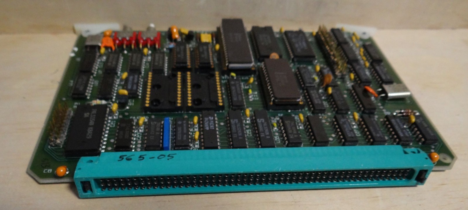 APPLIED MATERIALS CPU BOARD ASSY # 670560 SCHEM 7802-0-570-REV D