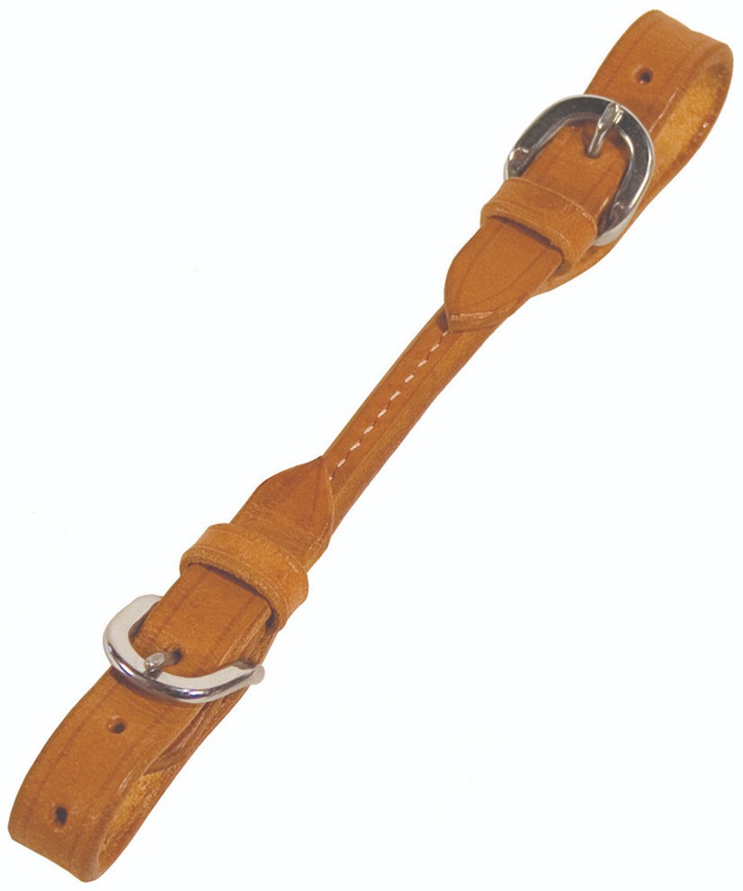 Buffalo Leather Light Oil Leather Curb Strap