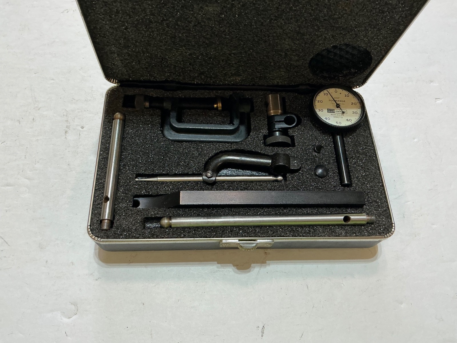 Vintage Test Indicator CRAFTSMAN Dial Test Indicator Complete Kit 38679 USA