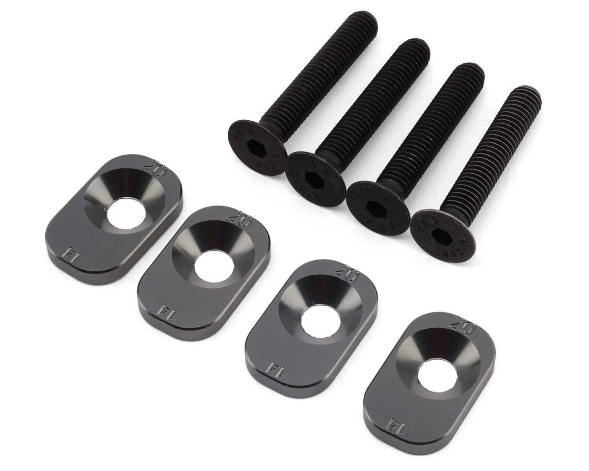 Losi 5IVE-TE 3.0 Aluminum Motor Mount Inserts Set (14/20) [LOS-3692]