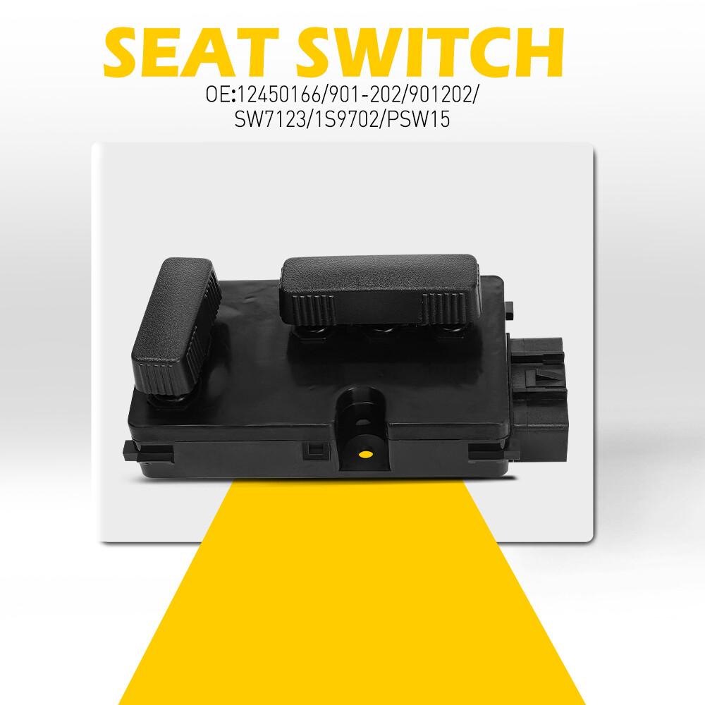 Driver Side Power Seat Switch For 1999-2006 GMC Sierra 1500 2500 3500 Waterproof