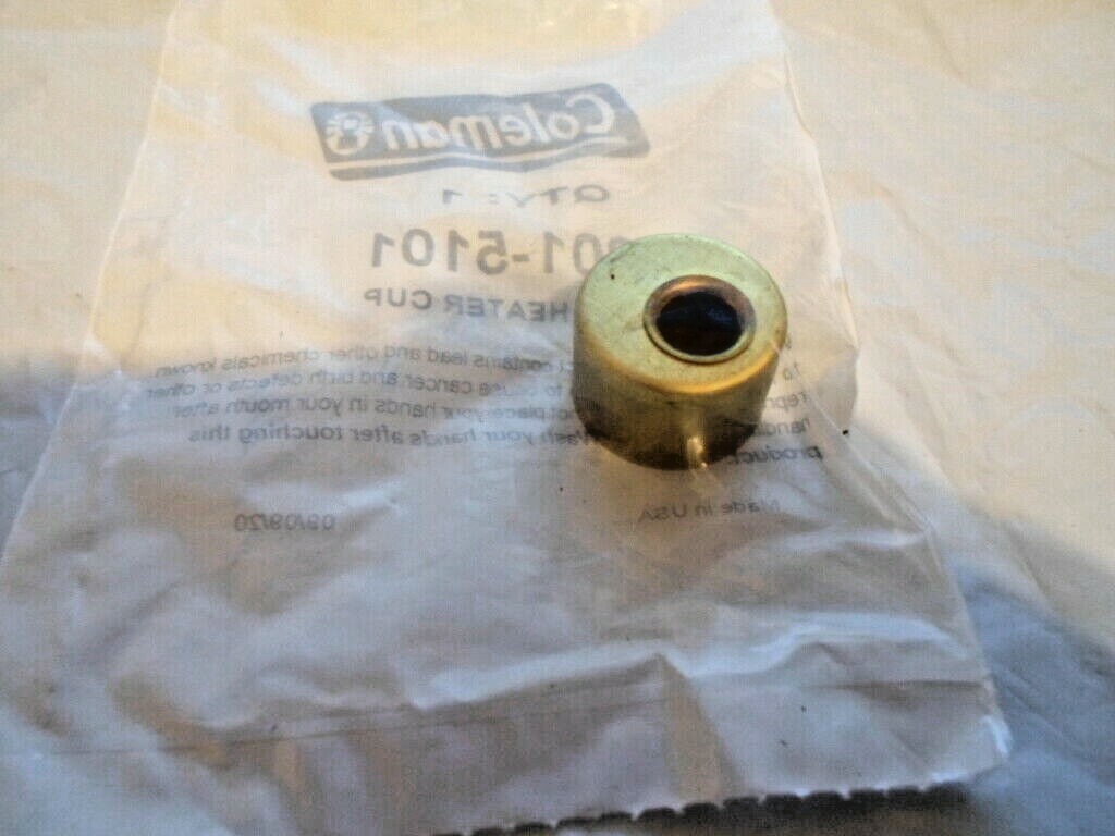 COLEMAN PRE HEATER CUP GENUINE PART #201-5101 NEW