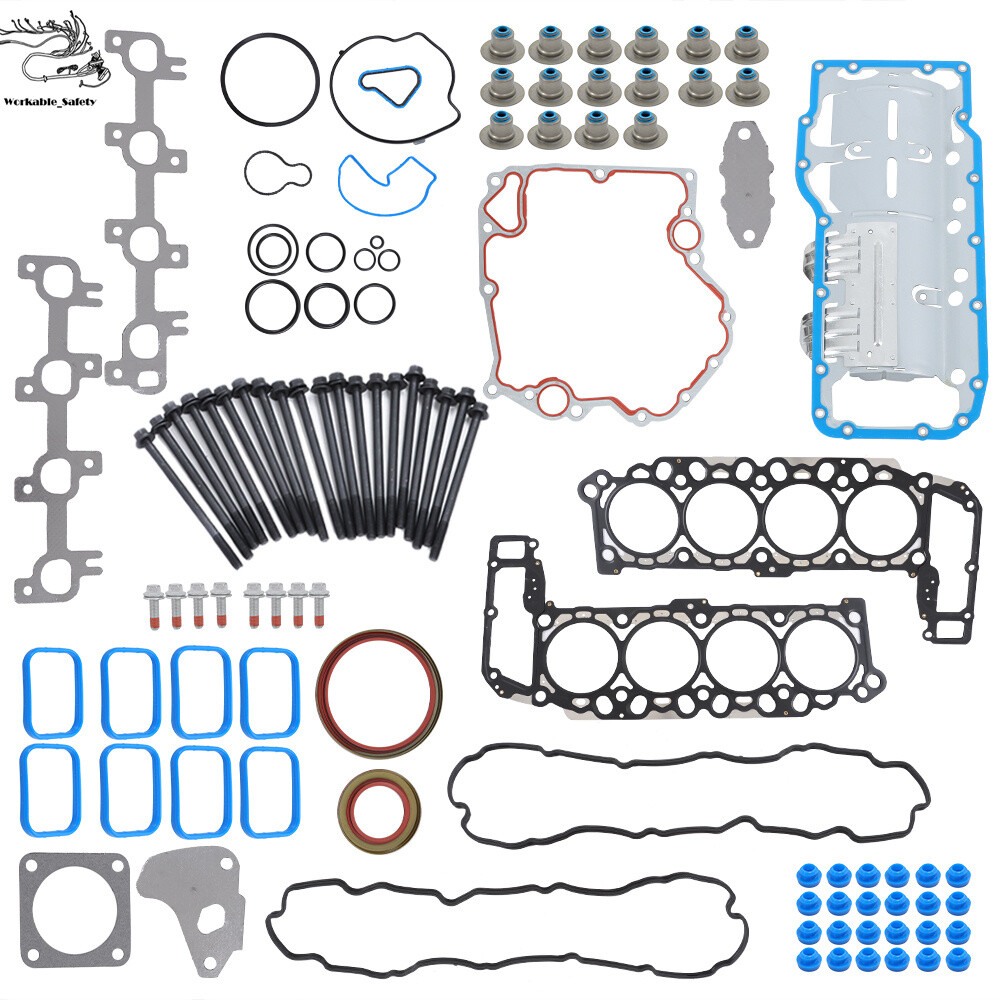Full Gasket Set Head Bolts CS26157 For Dodge Ram Jeep Grand Cherokee 4.7L