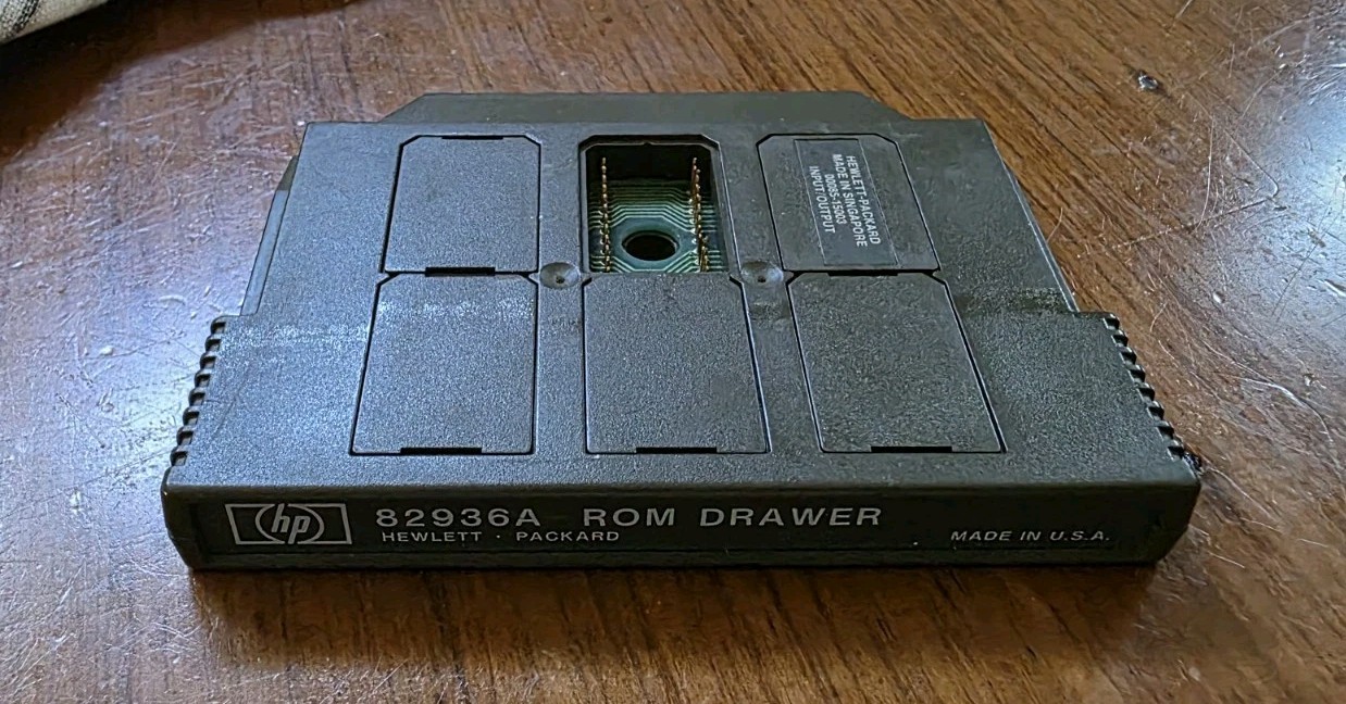 HP 82936A ROM DRAWER FOR 80 SERIES COMPUTERS ***** VINTAGE *****