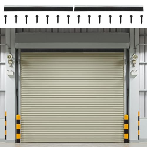 3" Roll up Garage Brush Seal for 8ft Long Garage Door Seal Standard Nylon Top