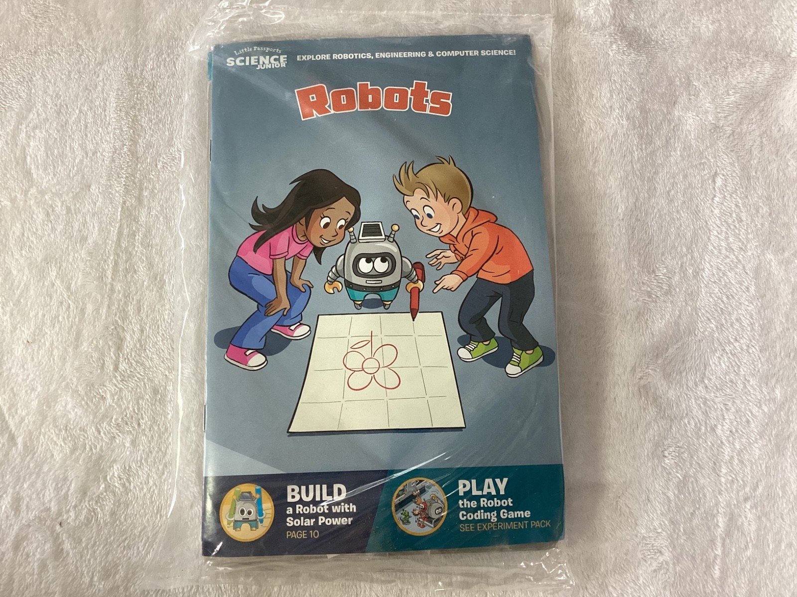 2 Little Passports Science Junior Kits “Robots” & “Gravity & Motion”