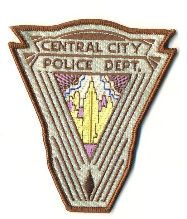 THE FLASH  - CENTRAL CITY POLICE PATCH - FLASH4