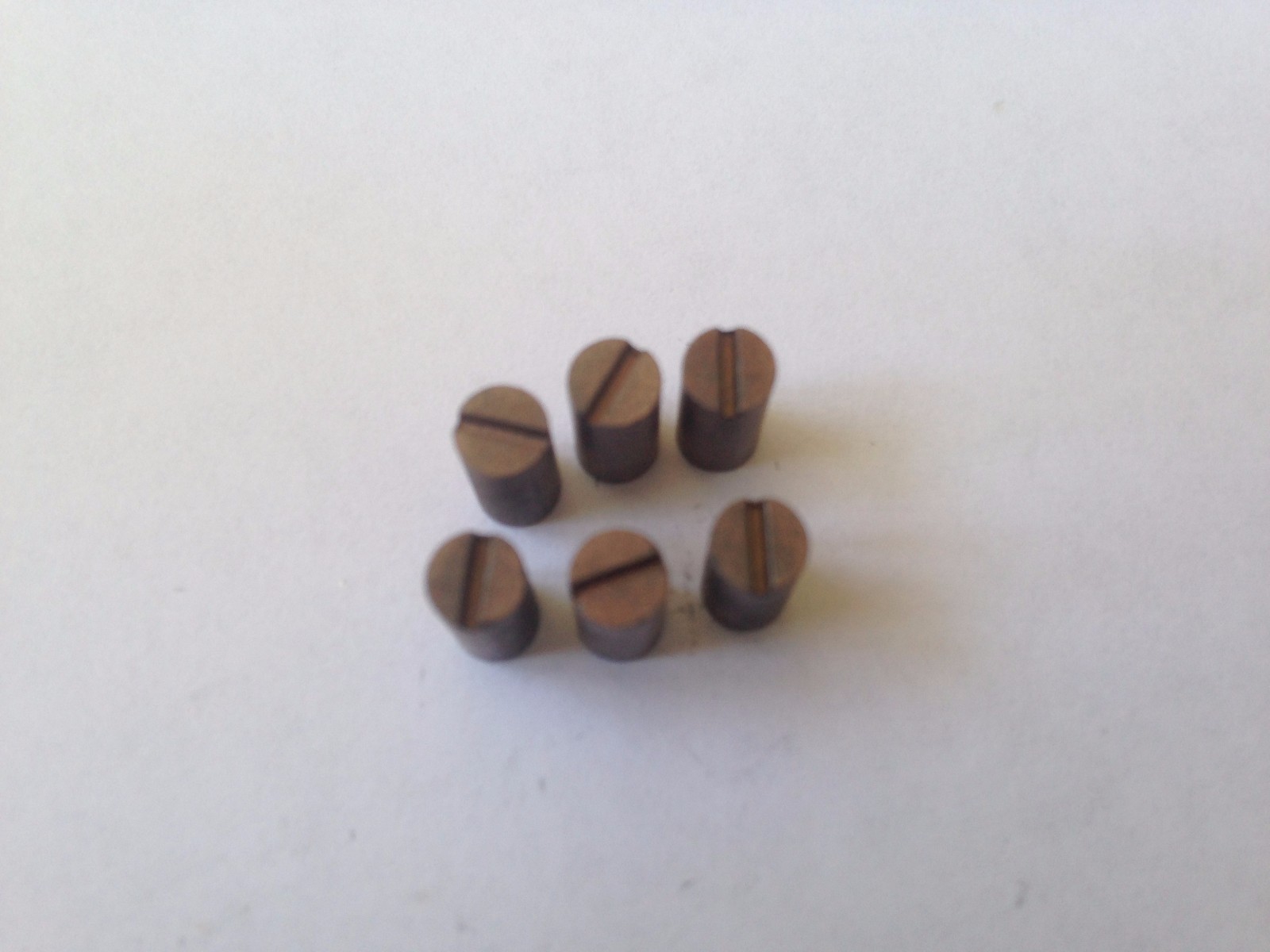 6 Lionel Motor Brushes for 681 & 682 Steam Engines