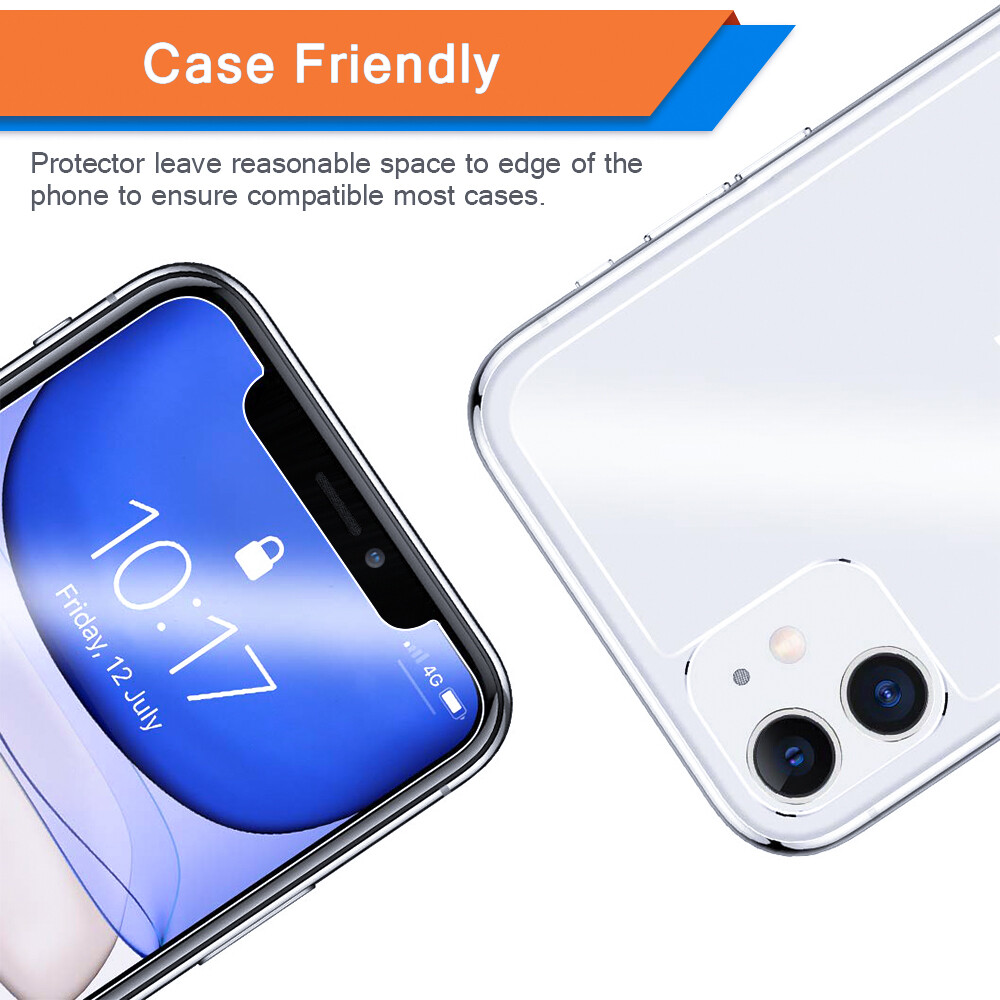 For iPhone 14 13 12 X Tempered Glass Screen Protector Camera Lens +Privacy +Back
