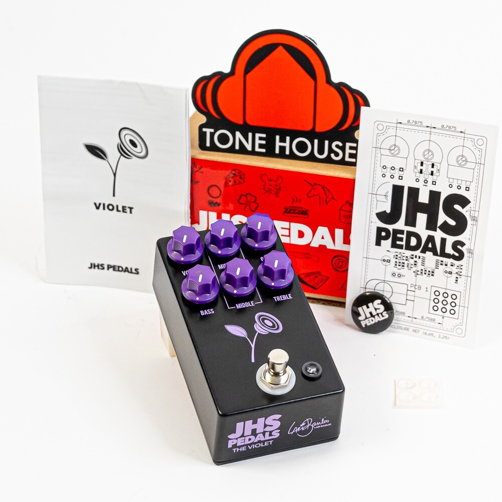 JHS Pedals Violet Distortion Lari Basilio Signature Guitar Effect Pedal - New