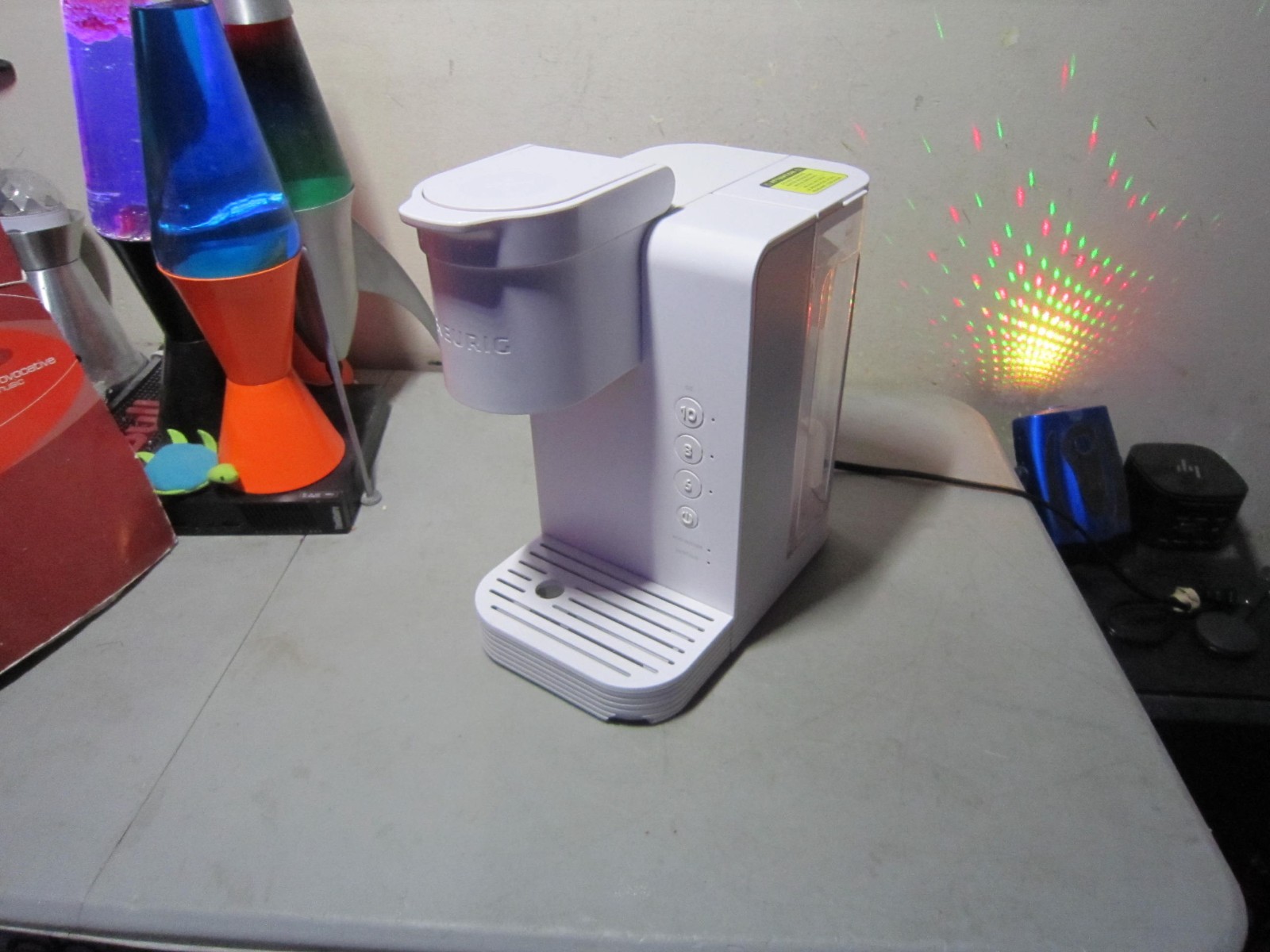 Working Clean Keurig K25 K-Cup Coffee Pod Brewer Maker White FRESHP