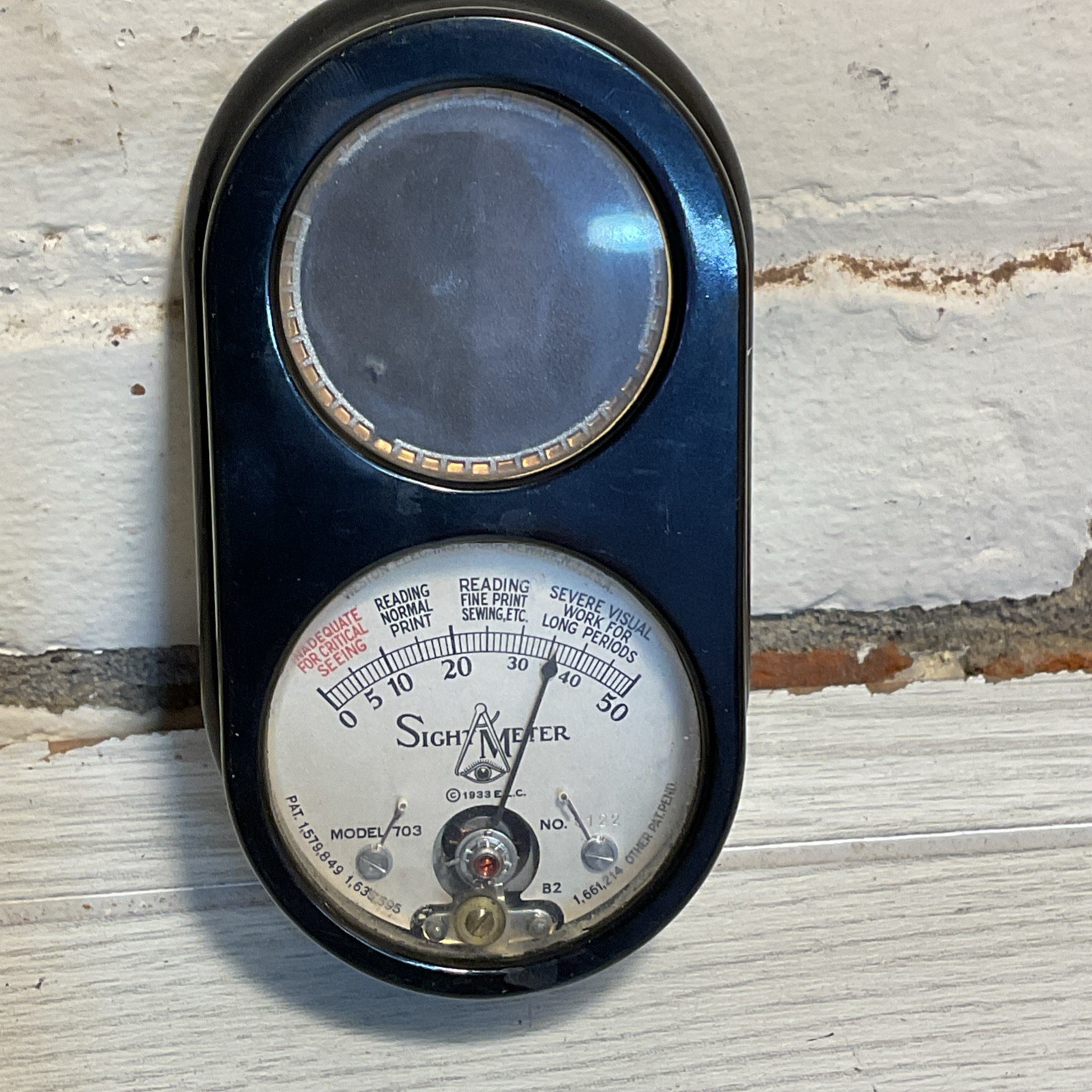 Weston Sight Meter Model Model E.703 Lightometer No 122 - 1933