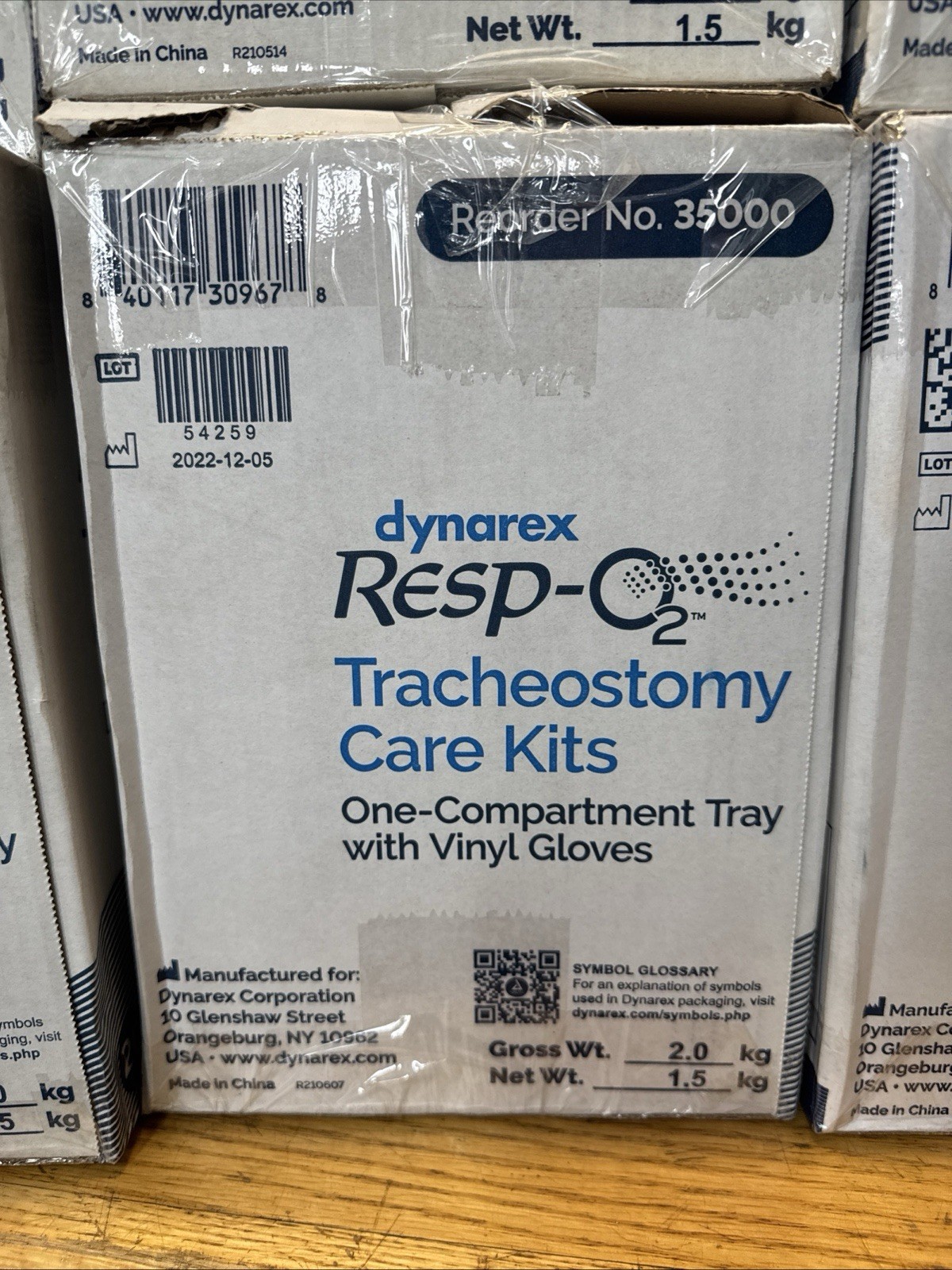 Tracheostomy Care Kit - basic - by Dynarex / RESP-O2 - Case Of 20