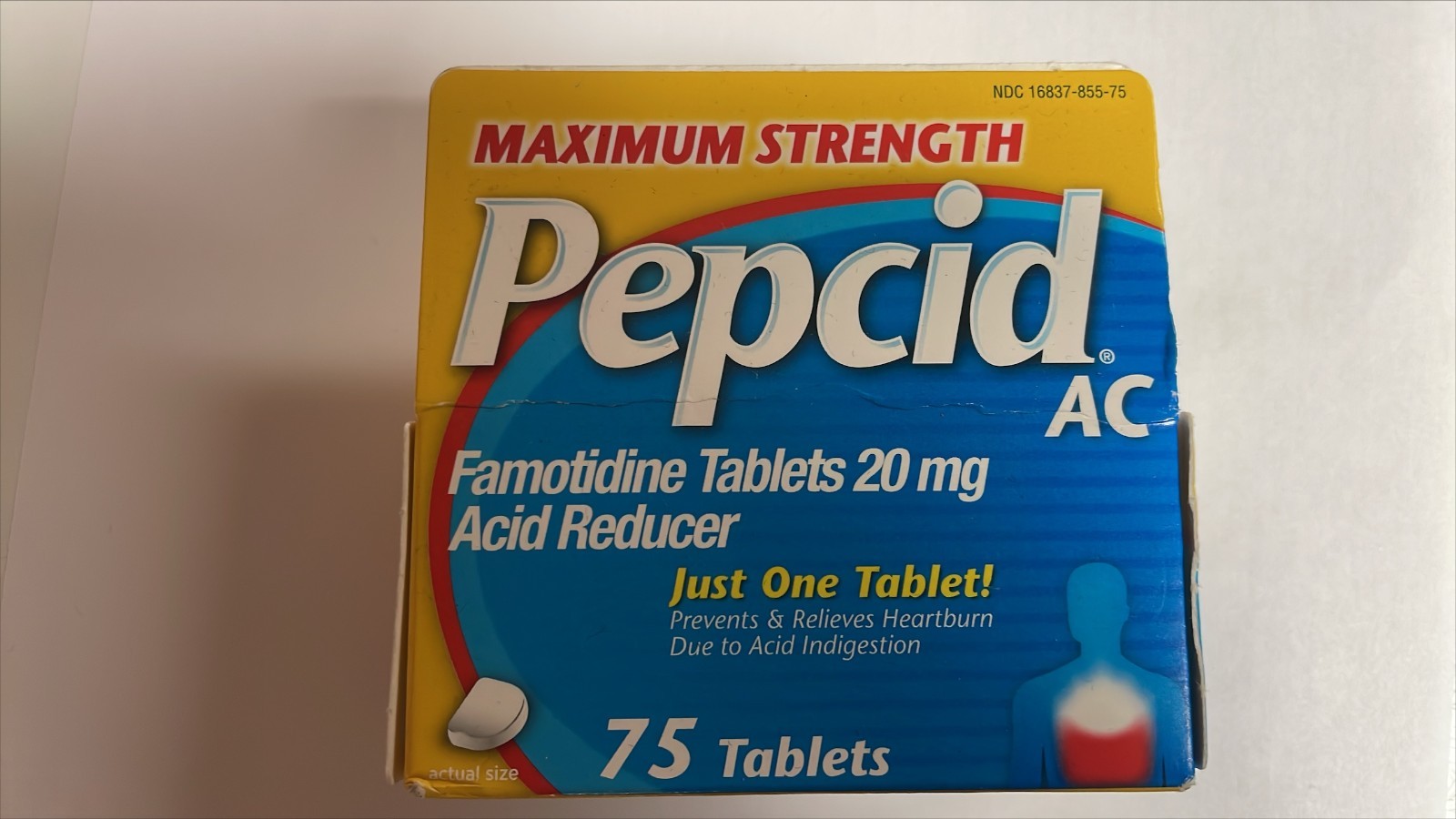 PEPCID AC Digestive Treatment Tablet - 75 Count