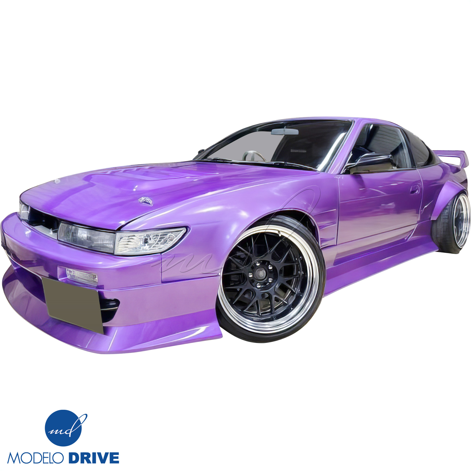 ModeloDrive FRP ORI t3 55mm Wide Body Fenders (front) S13 2/3dr For Nissan