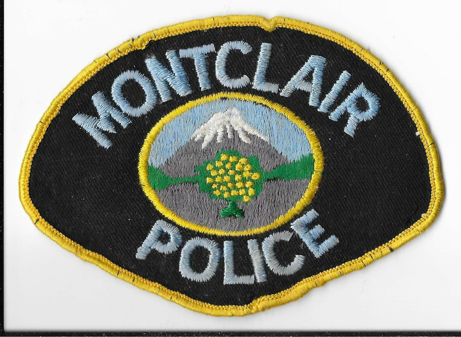 Montclair Police Department, California Shoulder Patch V1