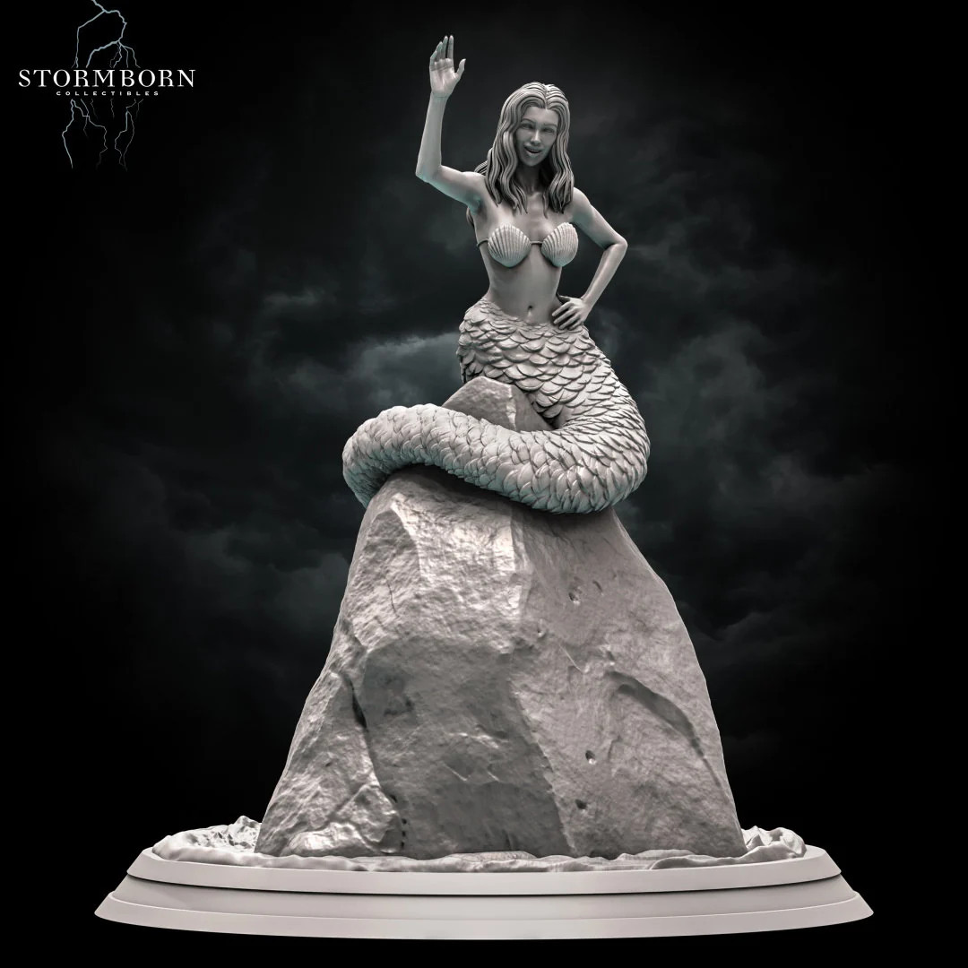 Mermaid Mimic - Resin Tabletop Miniature