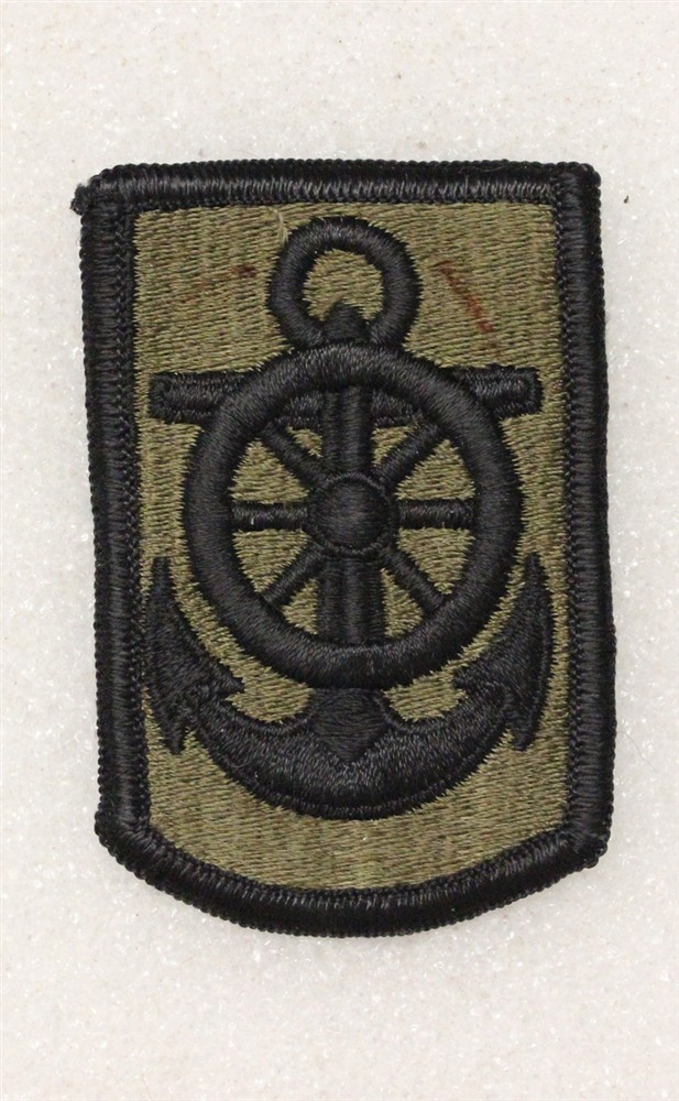 Army Patch: 125th Transportation Command - subdued, merrowed edge