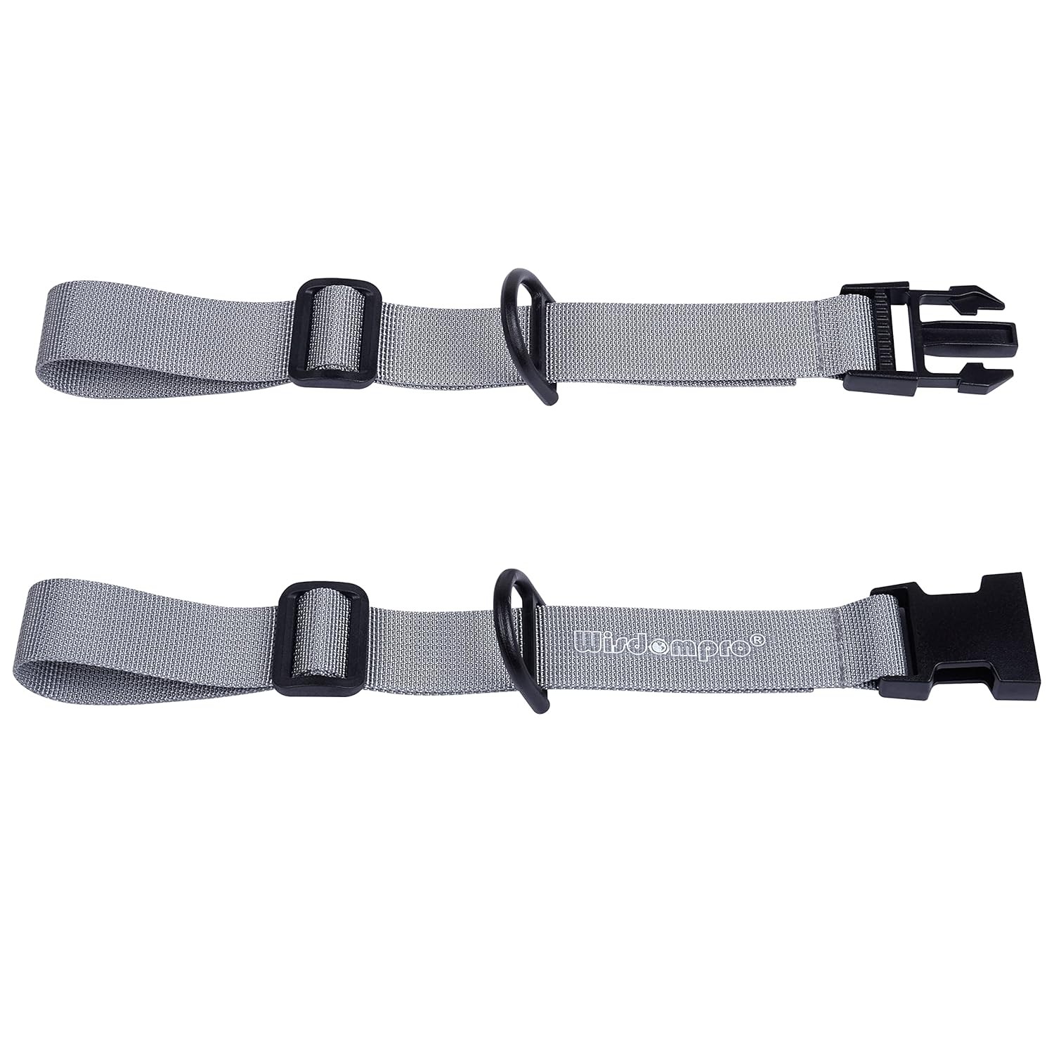 Heavy Duty Adjustable Gray Sternum Strap for Backpack Chest Strap
