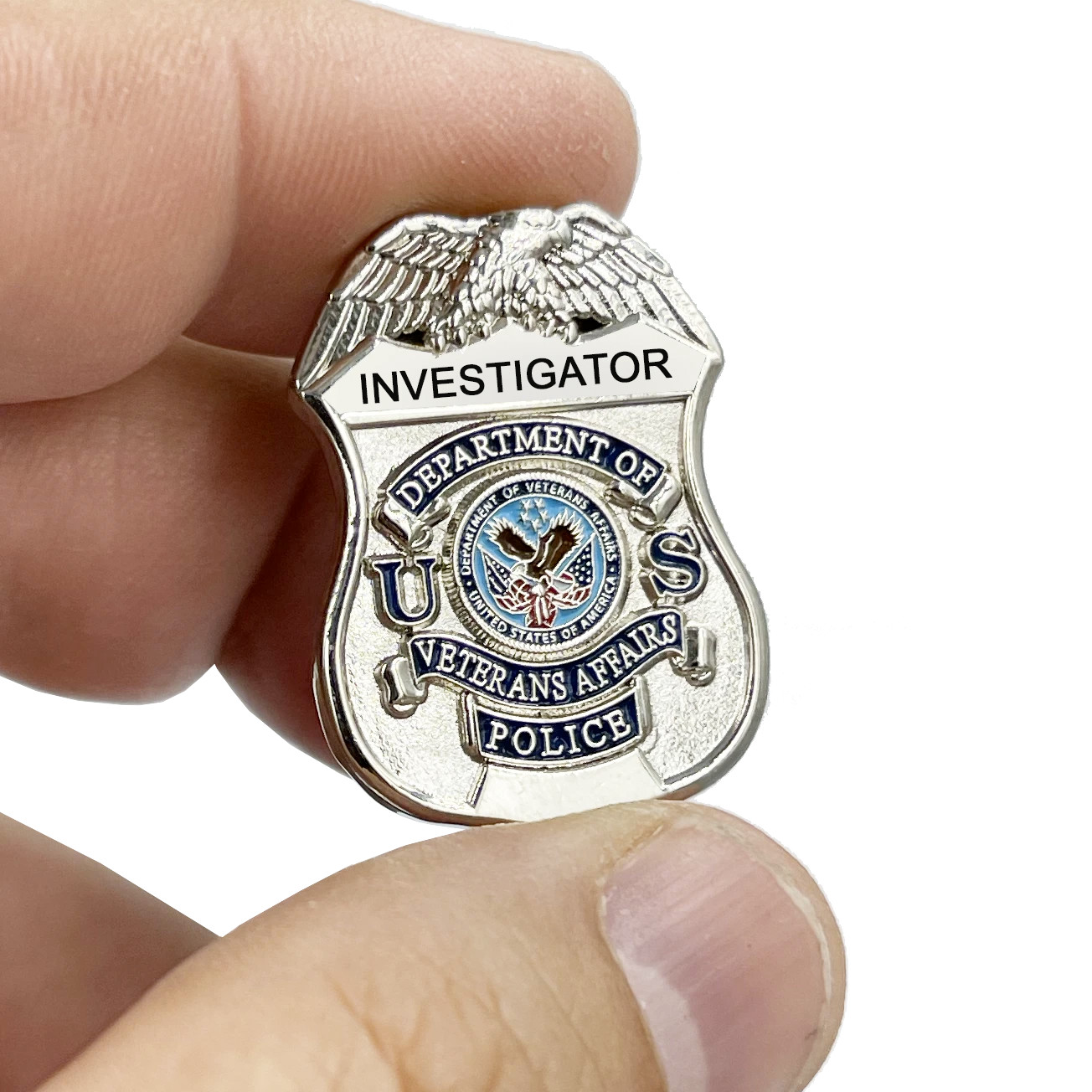 BL7-017 VA Veterans Affairs Police INVESTIGATOR Administration officer shield la