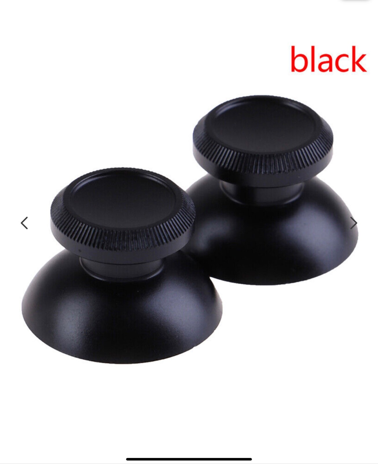 2Pcs/set Metal Analog Joystick thumb Stick grip Cap for PS4 XBOX ONE